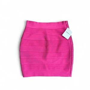 Herve Leger X Forever 21 Bodycon Bandage Mini Skirt Sz XS NWT